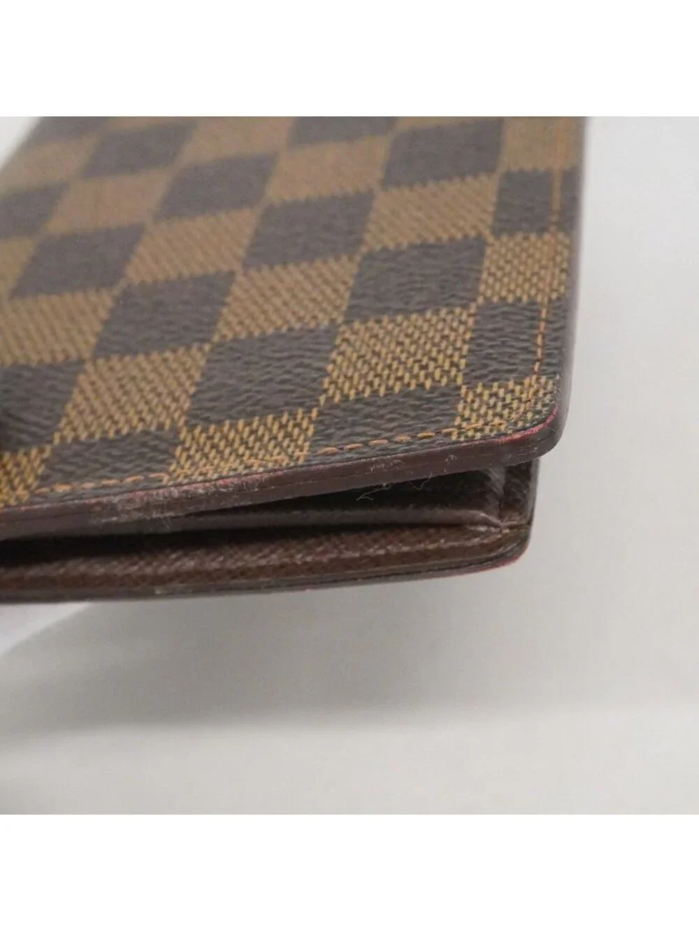 Louis Vuitton Wallet Damier Portefeuille Brazza Ebene